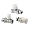 ARCO Zestaw termostatyczny prosty zaworów grzejnikowych TIBET 1/2" M30 KCT02